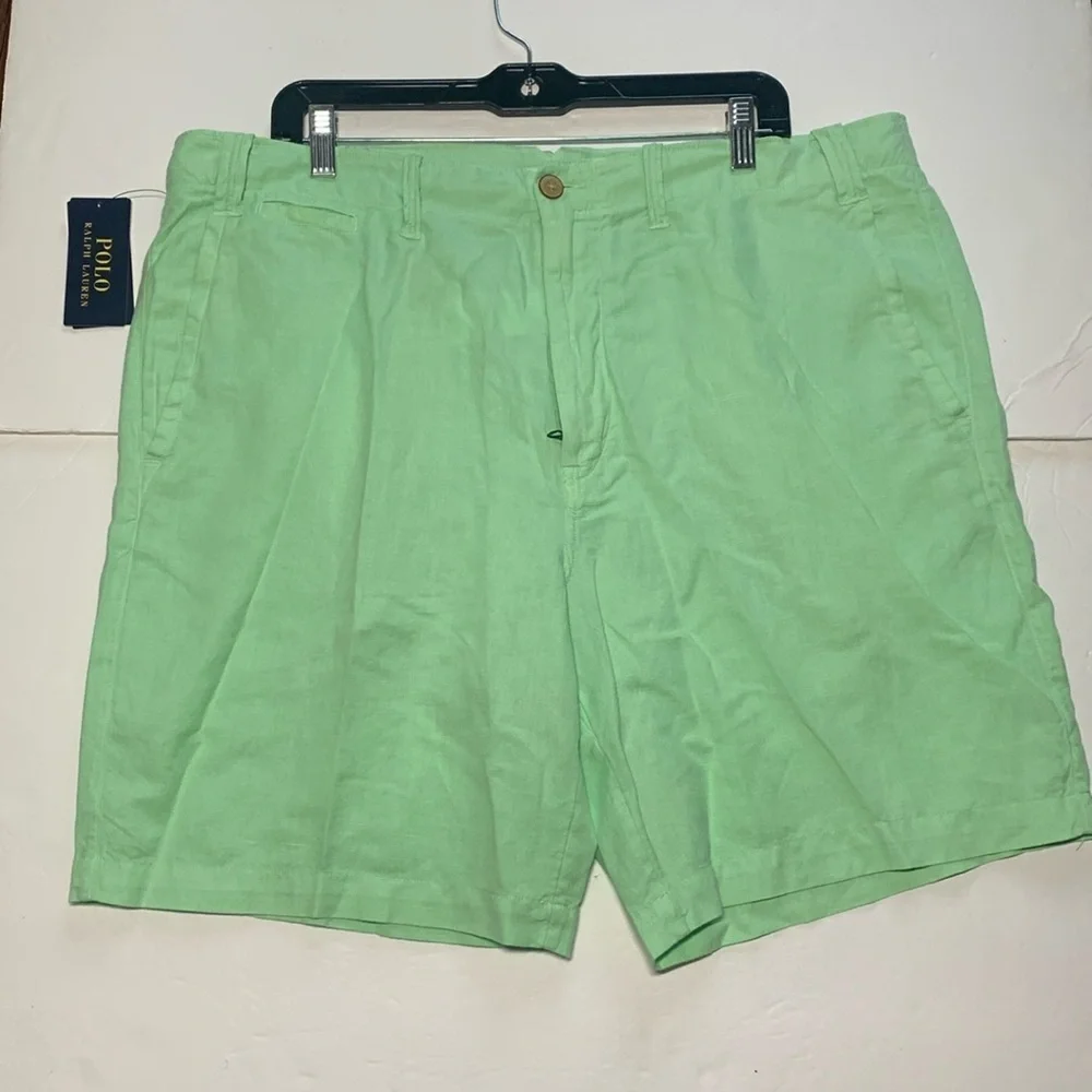 Polo Ralph Lauren Linen Shorts Classic Fit Men’s Waist 38 NWT